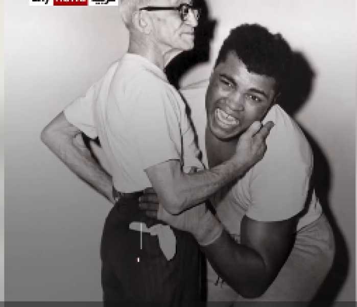 تعرف على الرجل الذي فشل محمد علي كلاي في رفعه من الأرض «فيديو»