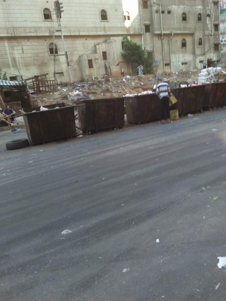 صناديق القمامة في العصافرة 