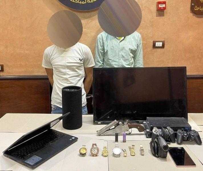 ضبط المتهمين بسرقة شقة في المطرية