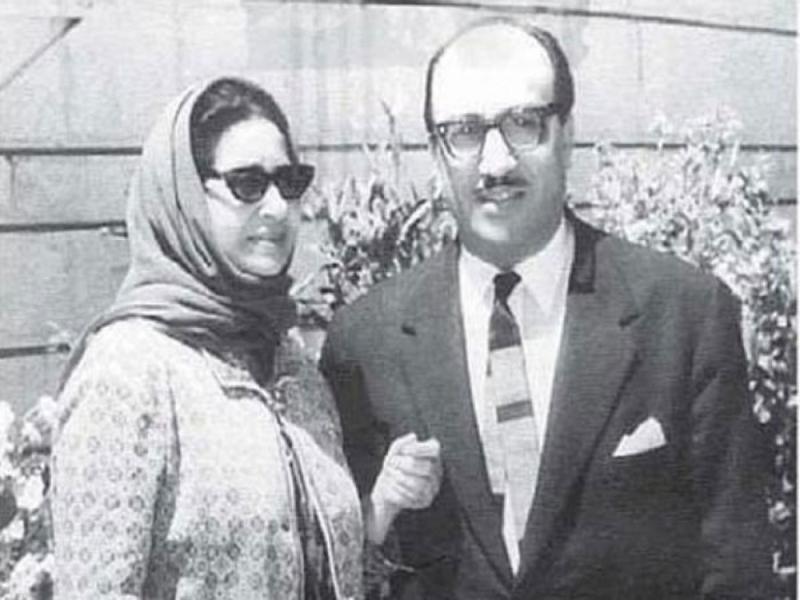 أم كلثوم والملحن محمود الشريف
