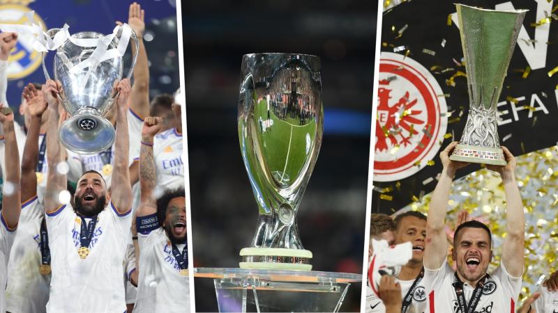 قبل صدام ريال مدريد وفرانكفورت في السوبر.. تعرف على قائمة أكثر الأندية حصدًا للبطولات الأوروبية