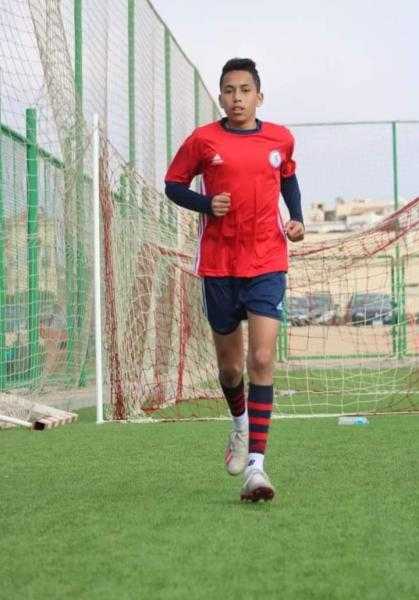 مصرع معاذ عماد لاعب كرة القدم بنادي العبور