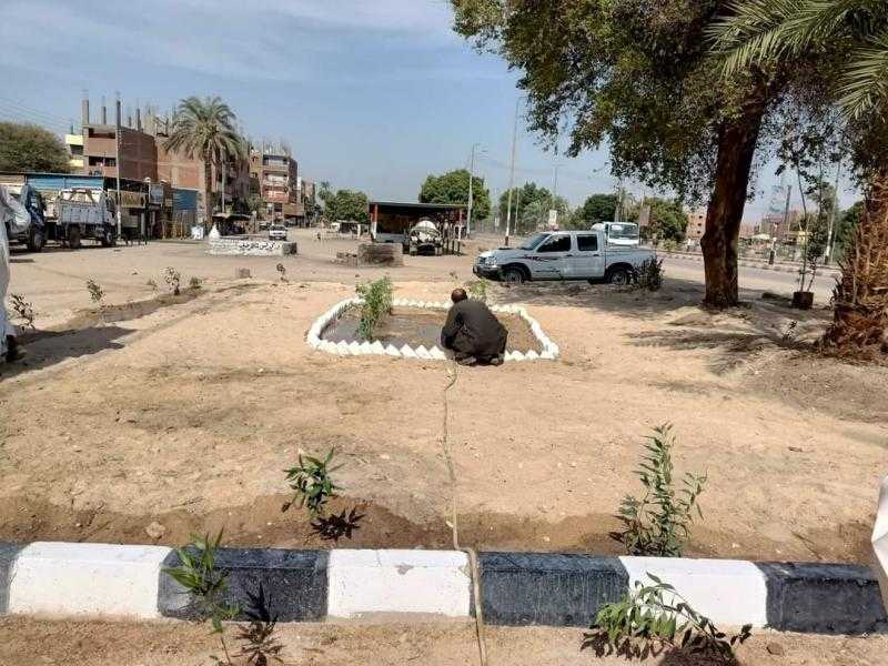 «دشنا بثوبها الجديد».. حملات نظافة وتشجير محيط مرفق الإسعاف بالمدينة