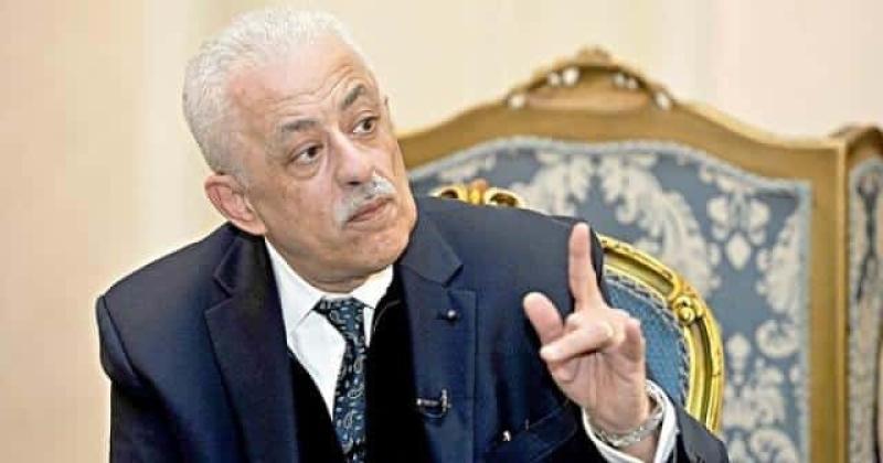 وزير التعليم: تم حجب نتائج مدارس بالكامل بالثانوية العامة «فيديو»