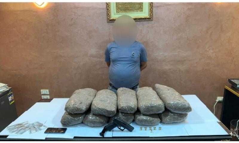 ضبط 30 كيلو لمخدر البانجو بحوزة عنصر إجرامى بالدقهلية