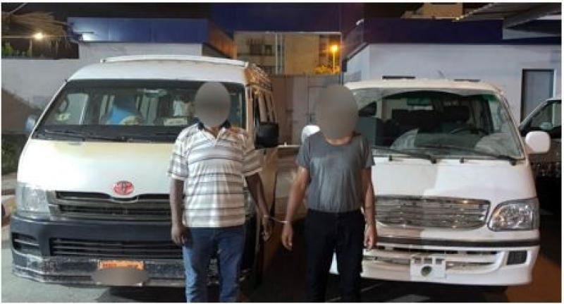 ضبط متهمين بسرقة ميكروباص في القطامية