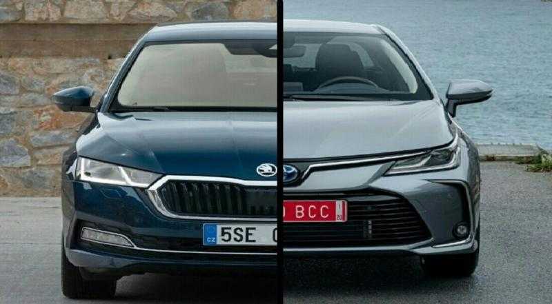 مقارنة بين سيارتي سكودا أوكتافيا وتويوتا كورولا موديل 2022.. سعر ومواصفات