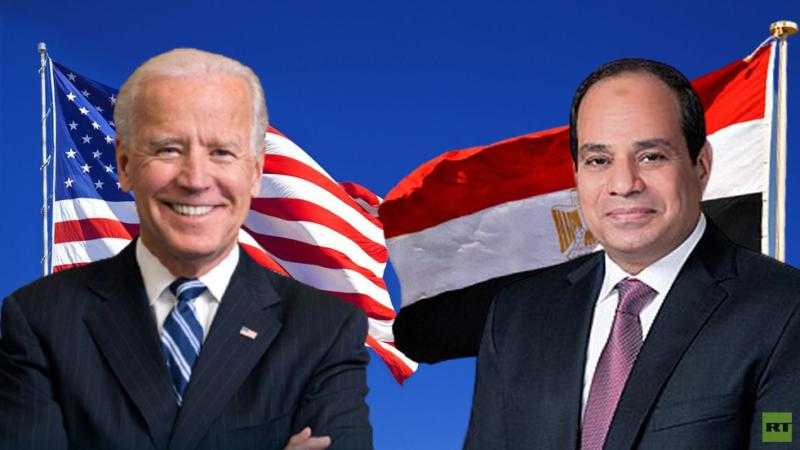 بايدن يُوَجِّه الشكر للرئيس السيسي على دوره في وقف إطلاق النار في غزة