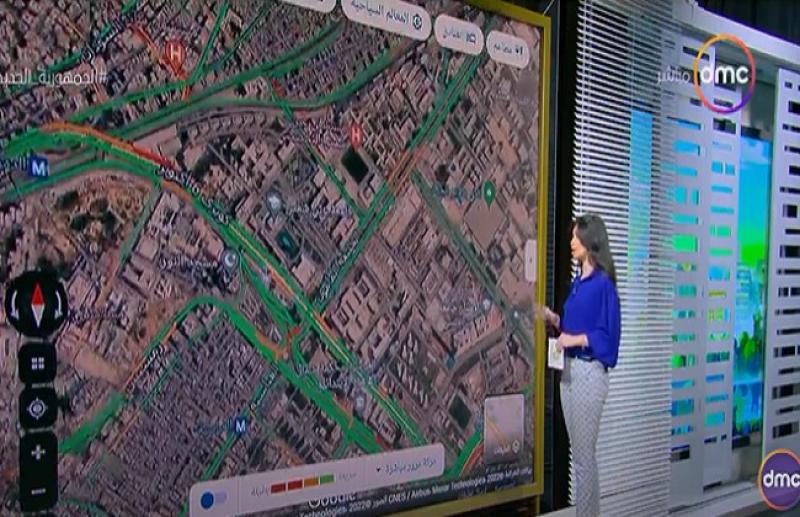 تفاصيل الحالة المرورية عبر جوجل ماب «فيديو»