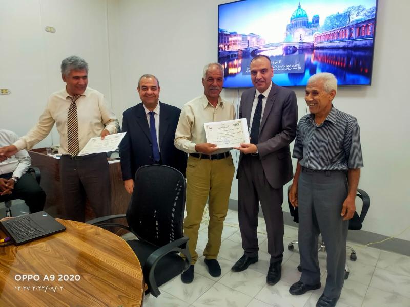 وقاية النباتات ينفذ برنامج تدريبي عن المكافحة المتكاملة لآفات النخيل