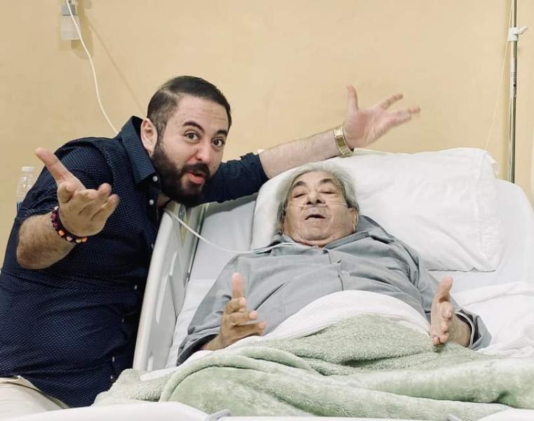 فاروق فلوكس من داخل المستشفى 