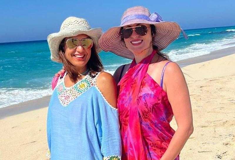 شاهد.. نرمين الفقي تشارك الجمهور بصور من عطلتها الصيفية