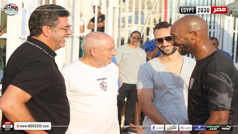 زيارة فيتوريا لنادي الزمالك