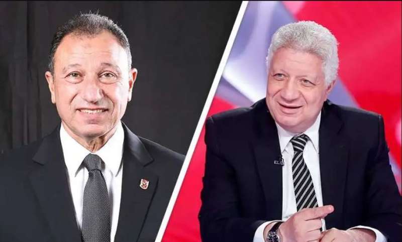 مرتضى منصور ومحمود الخطيب