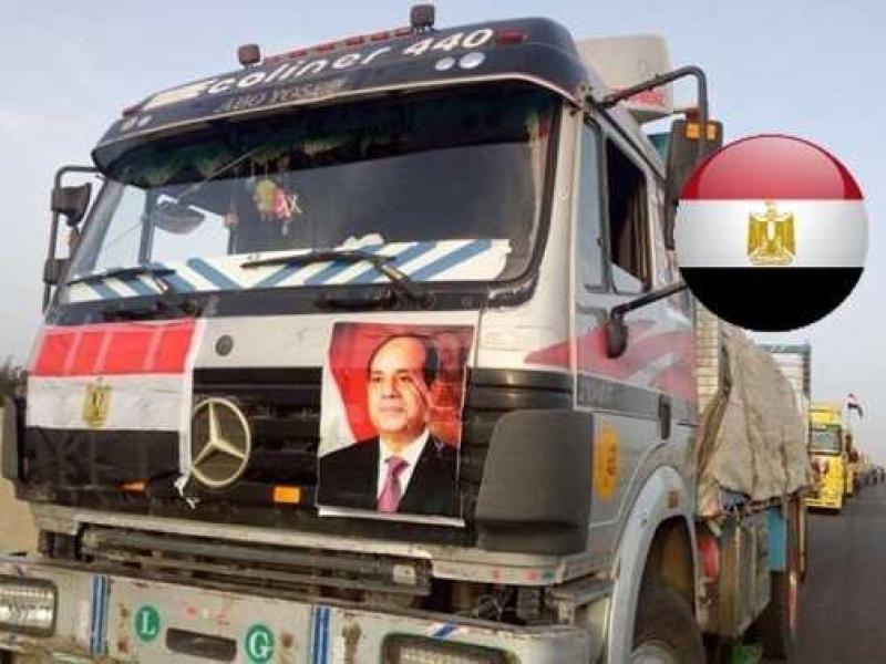 في طريقها للوصول.. مصر ترسل 50 طنا من المساعدات الطبية للفلسطينيين - فيديو