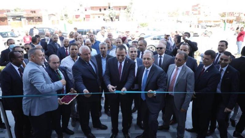افتتاح أحدث فروع البنك الأهلي المصري بمدينة الفرافرة 