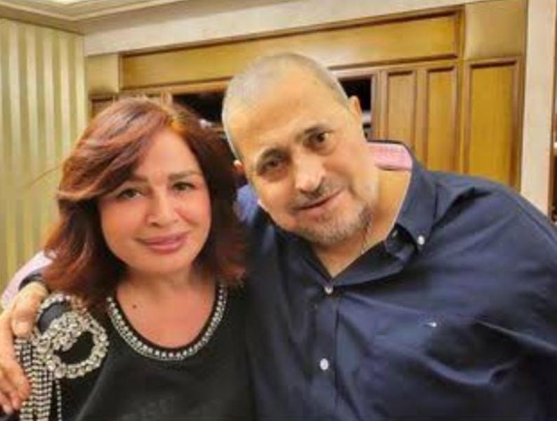 إلهام شاهين مع جورج وسوف 