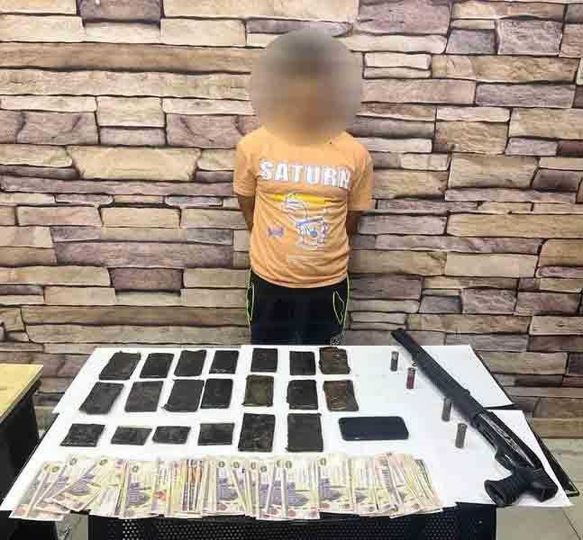 ضبط مسجل خطر بحوزته بندقيه خرطوش و2 كيلو حشيش بالمرج