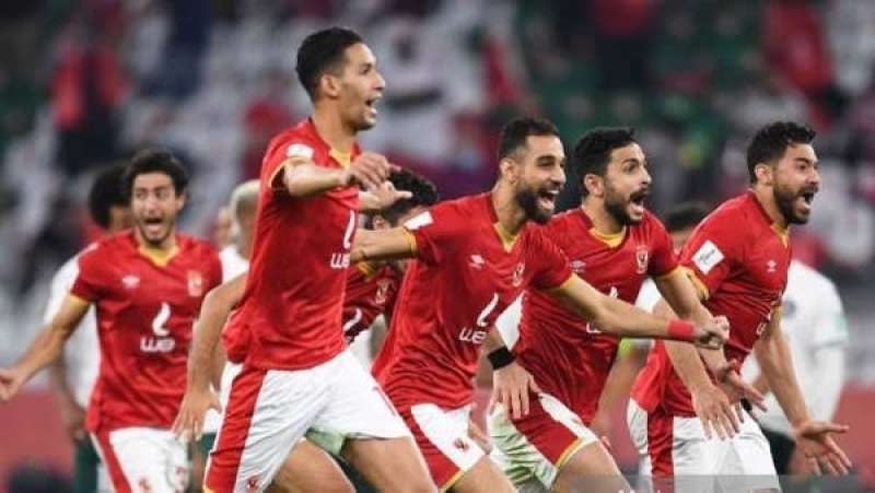 لاعبو الأهلي 