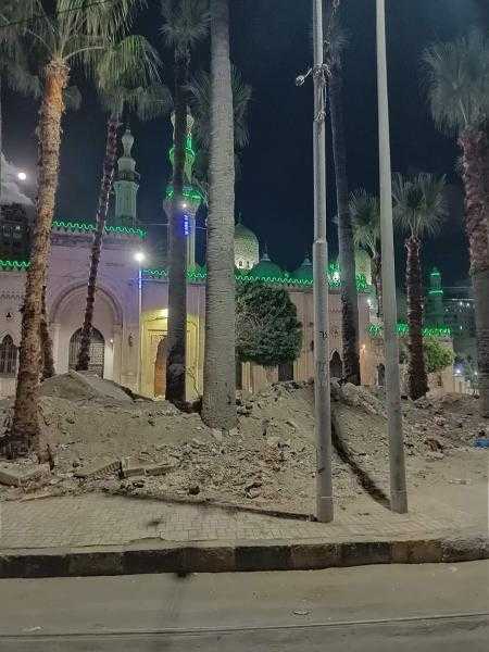 غضب المواطنين بسبب واجهة مسجد المرسي أبو العباس.. ومطالب باحترام عراقته