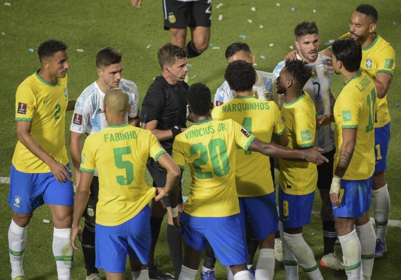 مباراة البرازيل والأرجنتين