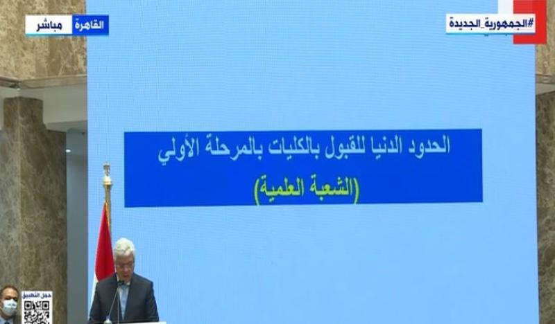 لطلاب شعبة علمي علوم.. تعرف على الأماكن الشاغرة بالمرحلة الثانية للتنسيق