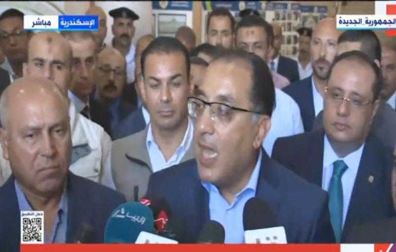 مدبولي: قبل ما أكون رئيس وزراء كنت بتألم كل ما أجي إسكندرية