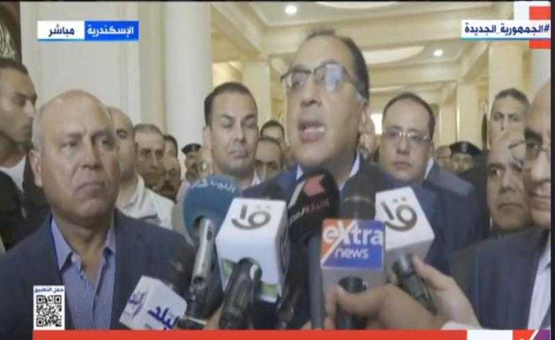 مدبولي: ميدان محطة مصر كان معضلة في إسكندرية