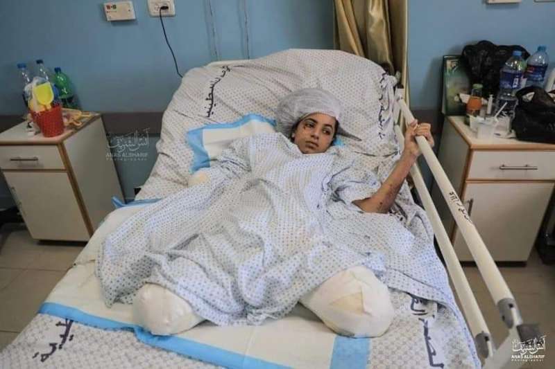 رهف طفلة فلسطينية  