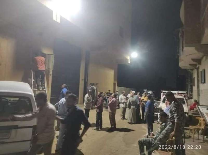 تحقيقات النيابة في حريق كنيسة البراحيل