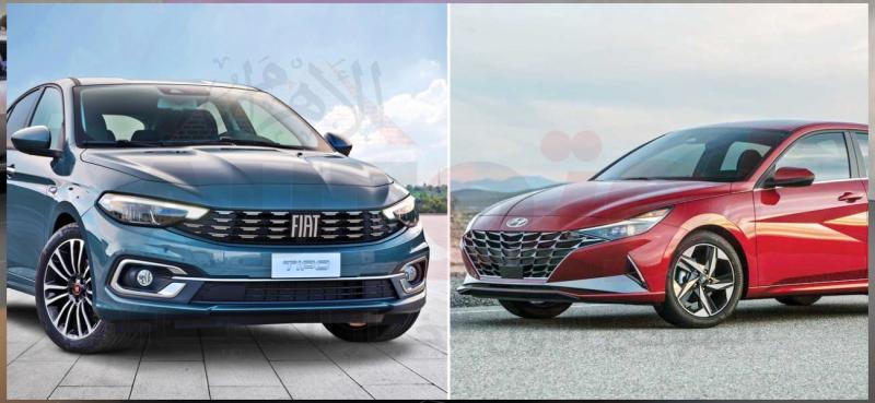 هيونداي إلنترا وفيات تيبو موديل 2022