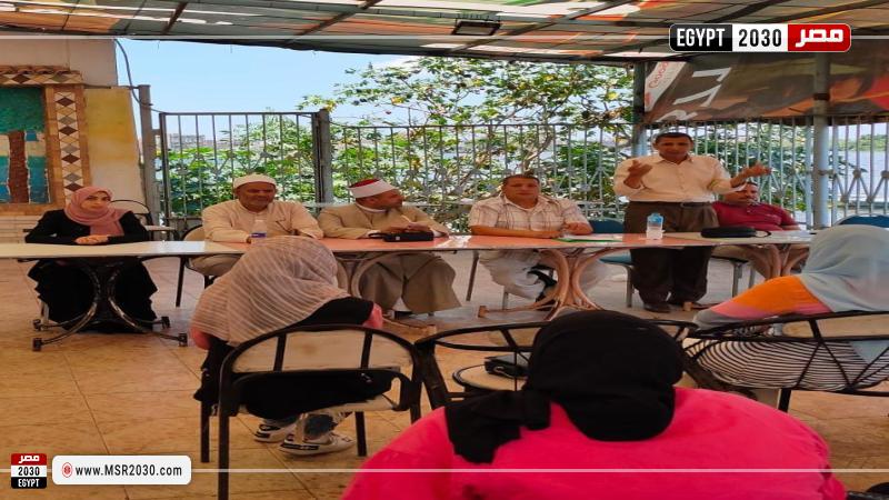 الكشف على ١٣١١ مواطنًا خلال قافلة طبية مجانية بقرية عماره بمركز حوش عيسى بالبحيرة