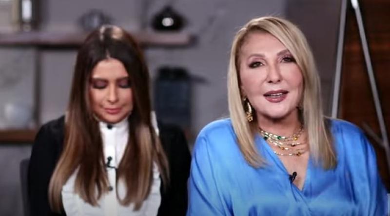 نادية الجندي ترفض الرد على سؤال إعلامية: وريني وشك «فيديو»