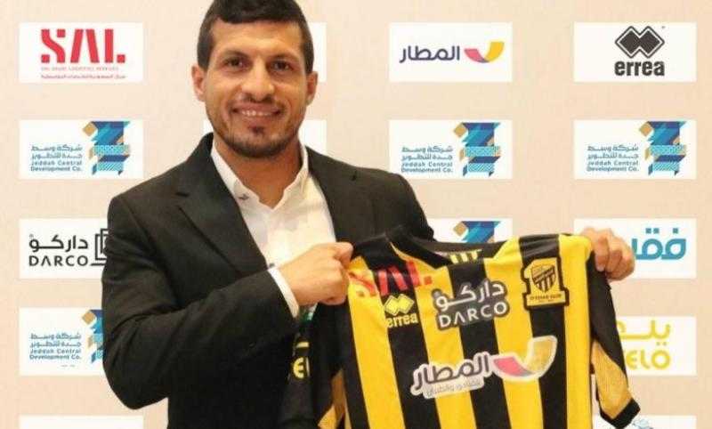 طارق حامد يًسجل أول أهدافه مع اتحاد جدة