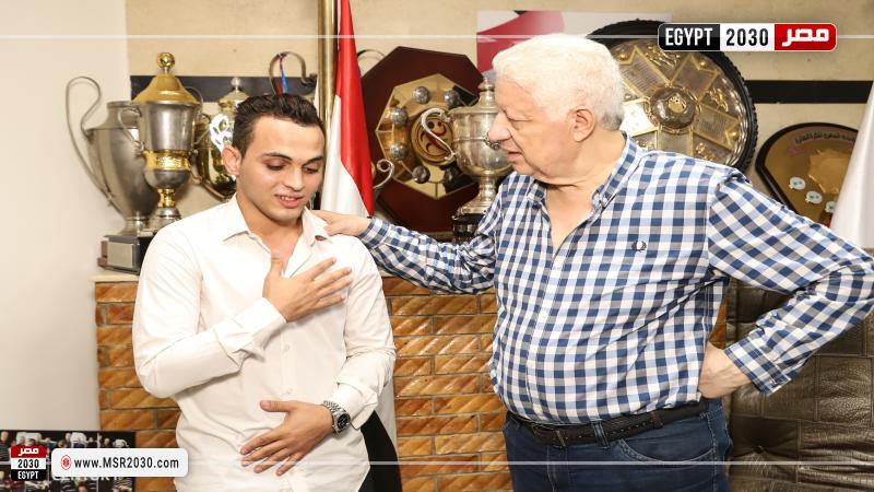 مرتضى منصور وسعد محمد