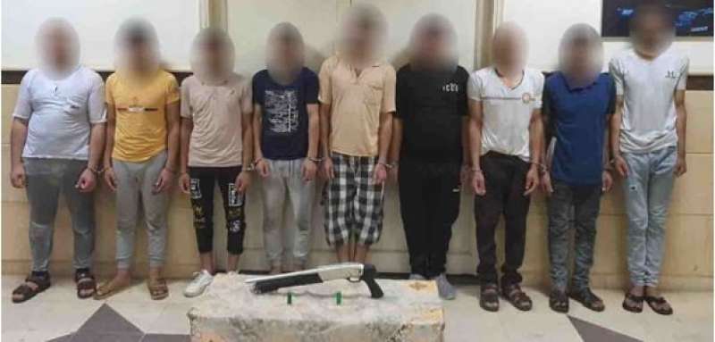 المتهمين