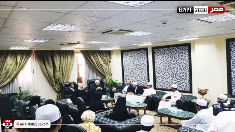 المفتي خلال اللقاء