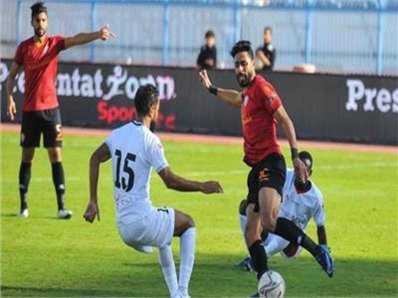 طلائع الجيش يتعادل أمام سيراميكا كليوباترا بهدف لكل فريق