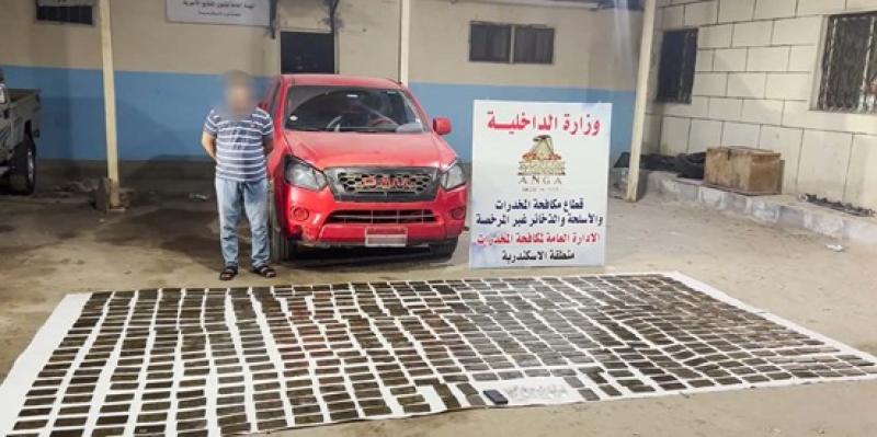 المتهم والمضبوطات
