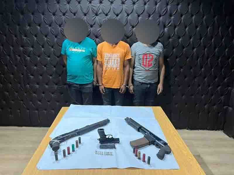 ضبط عصابة الإتجار بالأسلحة والذخائر بمصر القديمة