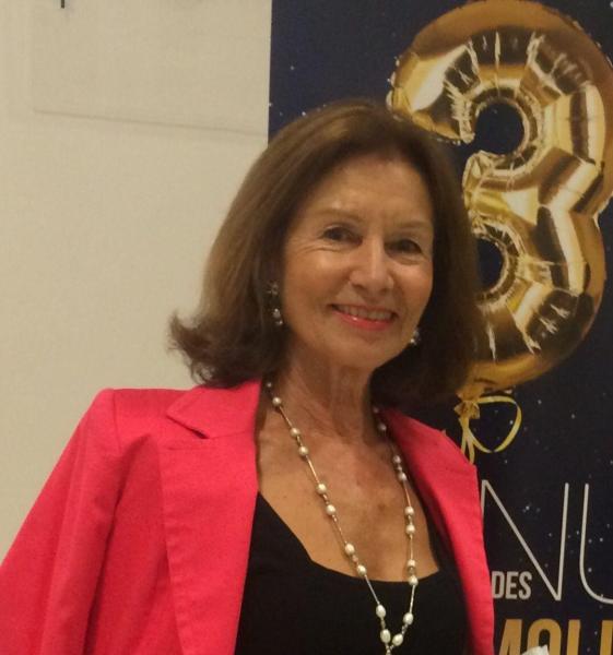 ماريان بورجو: سعيدة بتكريمي في مصر  بلد الحضارة الفرعونية