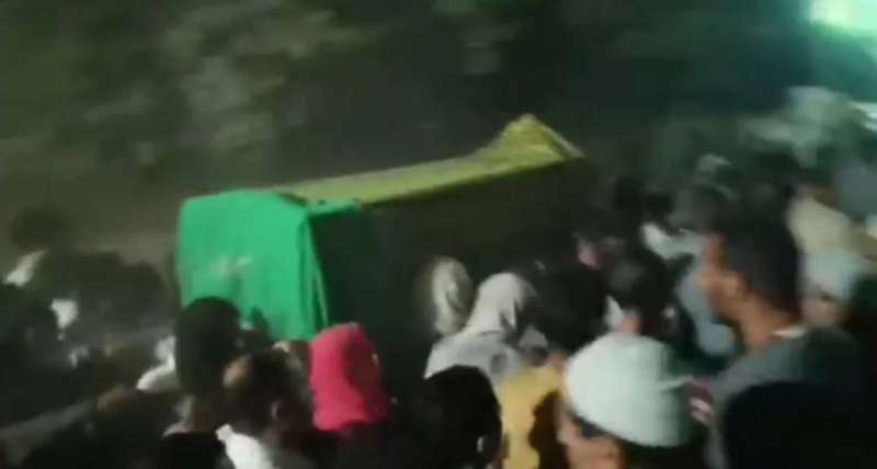 تشييع جثمان طفل المنوفية