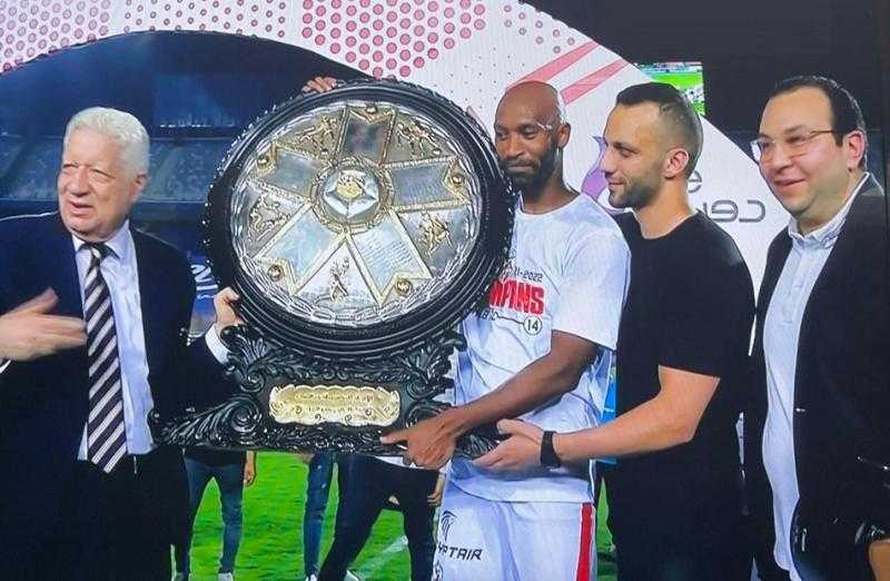 شاهد.. برج خليفة يحتفل بتتويج الزمالك بدرع الدوري الممتاز 2022