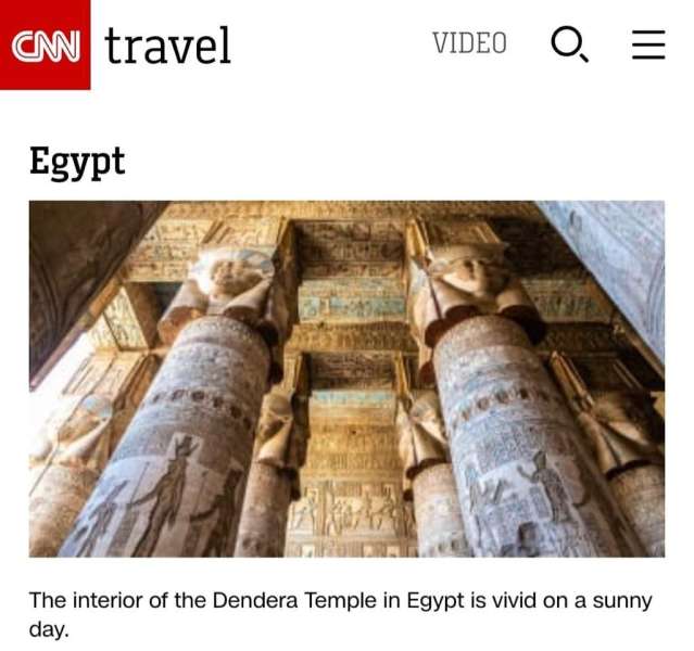  CNN Travel: مصر ضمن أفضل المقاصد السياحية 