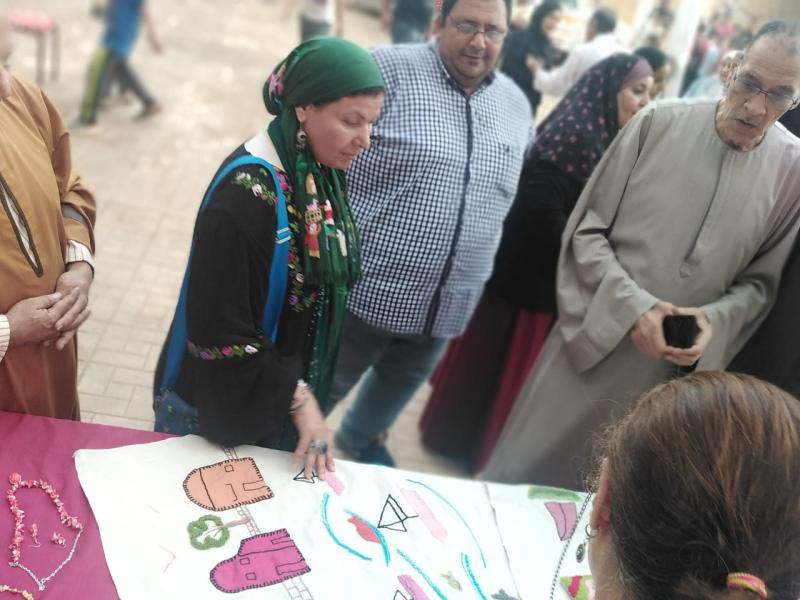 تألق فرقة الغربية للفنون الشعبية في ختام مبادرة  حياة كريمة بقري شبين القناطر 