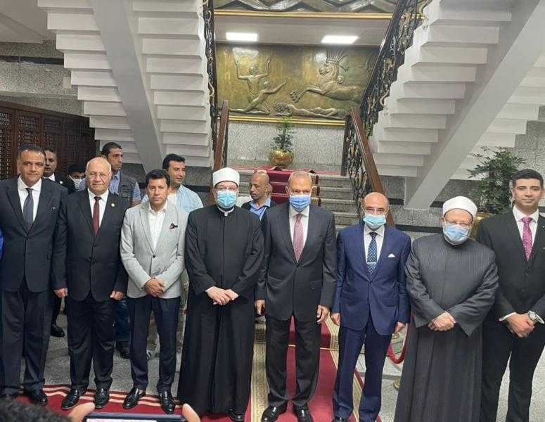 وزير الشباب والرياضة يصل القليوبية للمشاركة في احتفالات العيد القومي للمحافظة