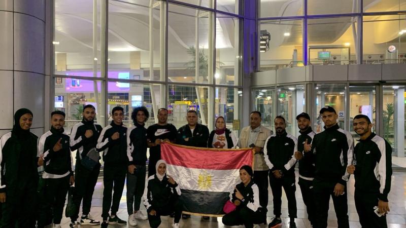 منتخب مصر لـ «الكيك بوكسينج» يصل إلى جنوب إفريقيا