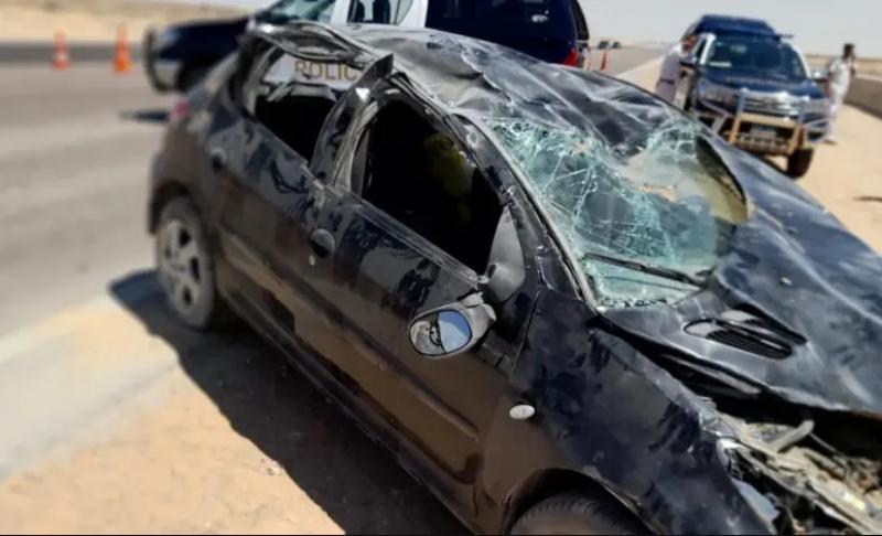 نجاة معاون وزير الرياضة من حادث سير مروع «صور»