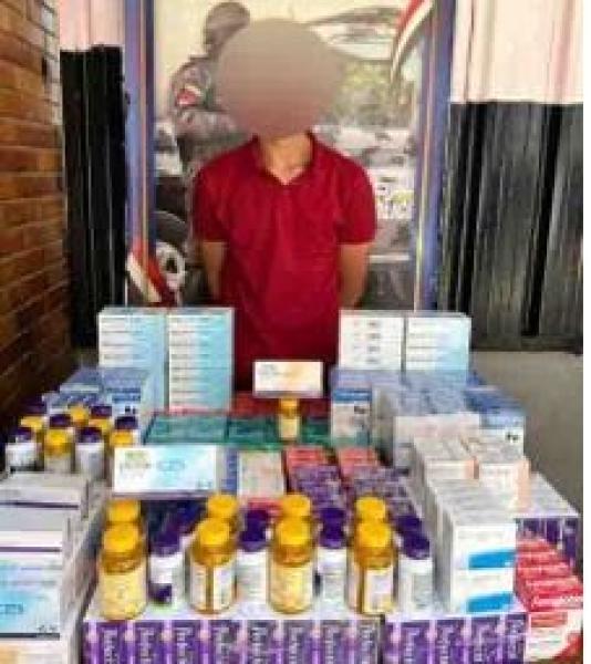 دورية أمنية تضبط 23 ألف قرص ومكملات غذائية مجهولة في الساحل