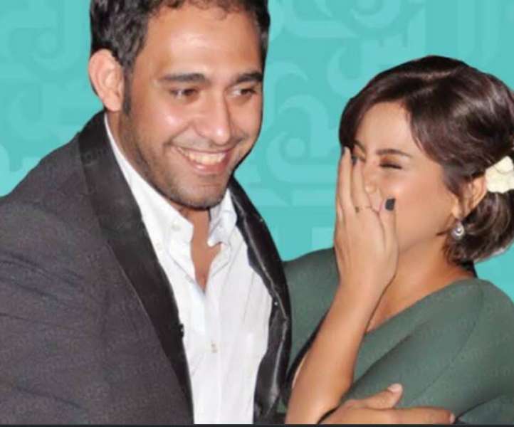 شيرين عبدالوهاب وعمرو مصطفى 